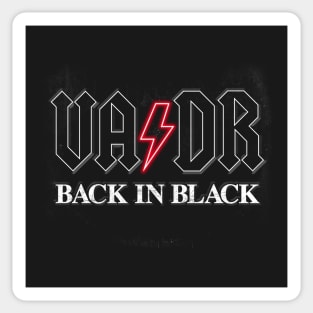 BACK IN BLACK Sticker